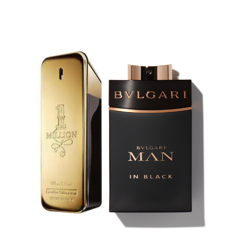 BVLGARI Man in Black  & One Million